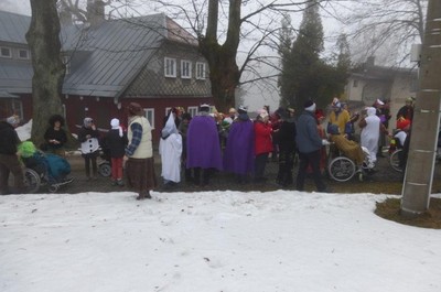 Masopustní průvod Maxov